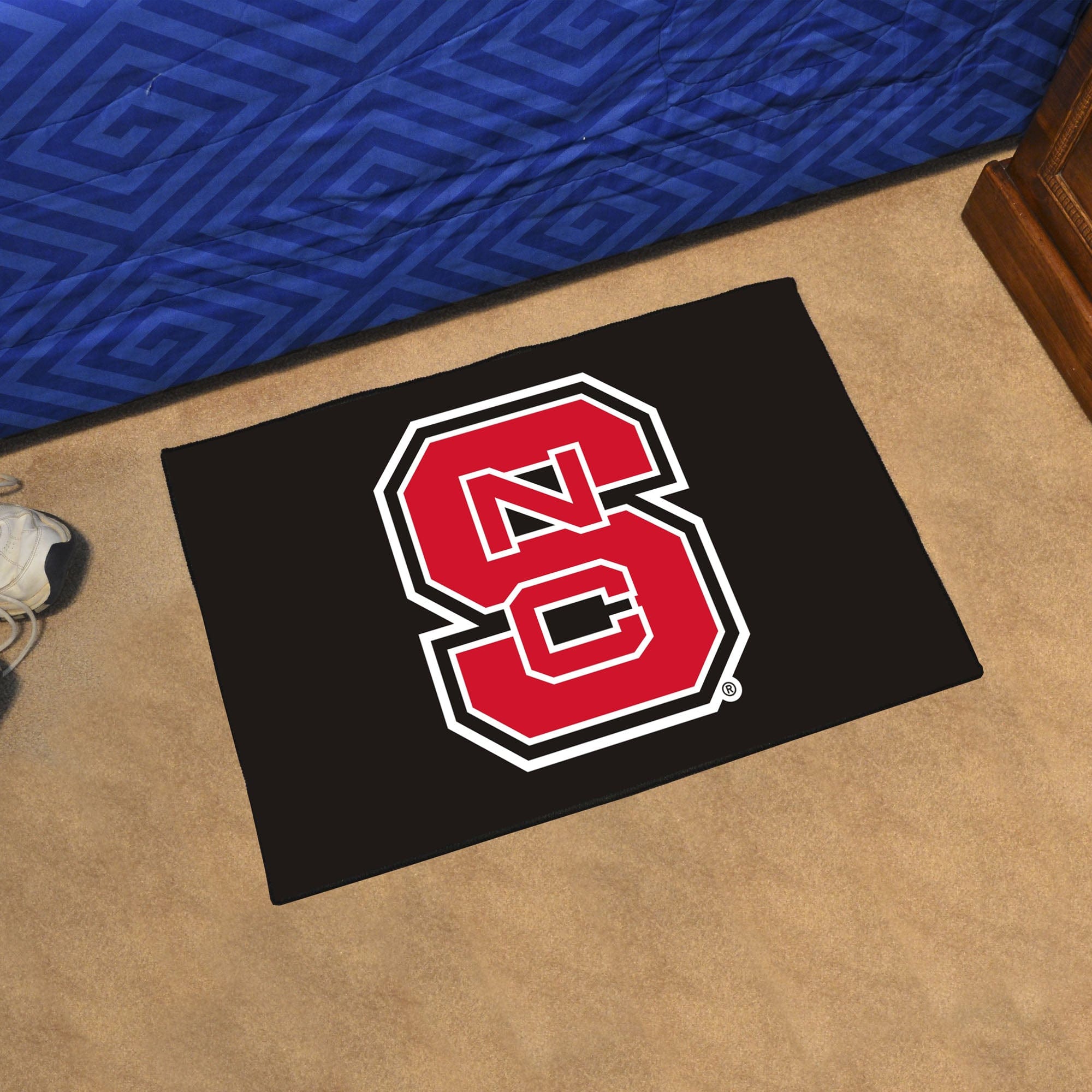 NC State Wolfpack Starter Mat Accent Rug - 19in. x 30in., NSC Logo - NC State