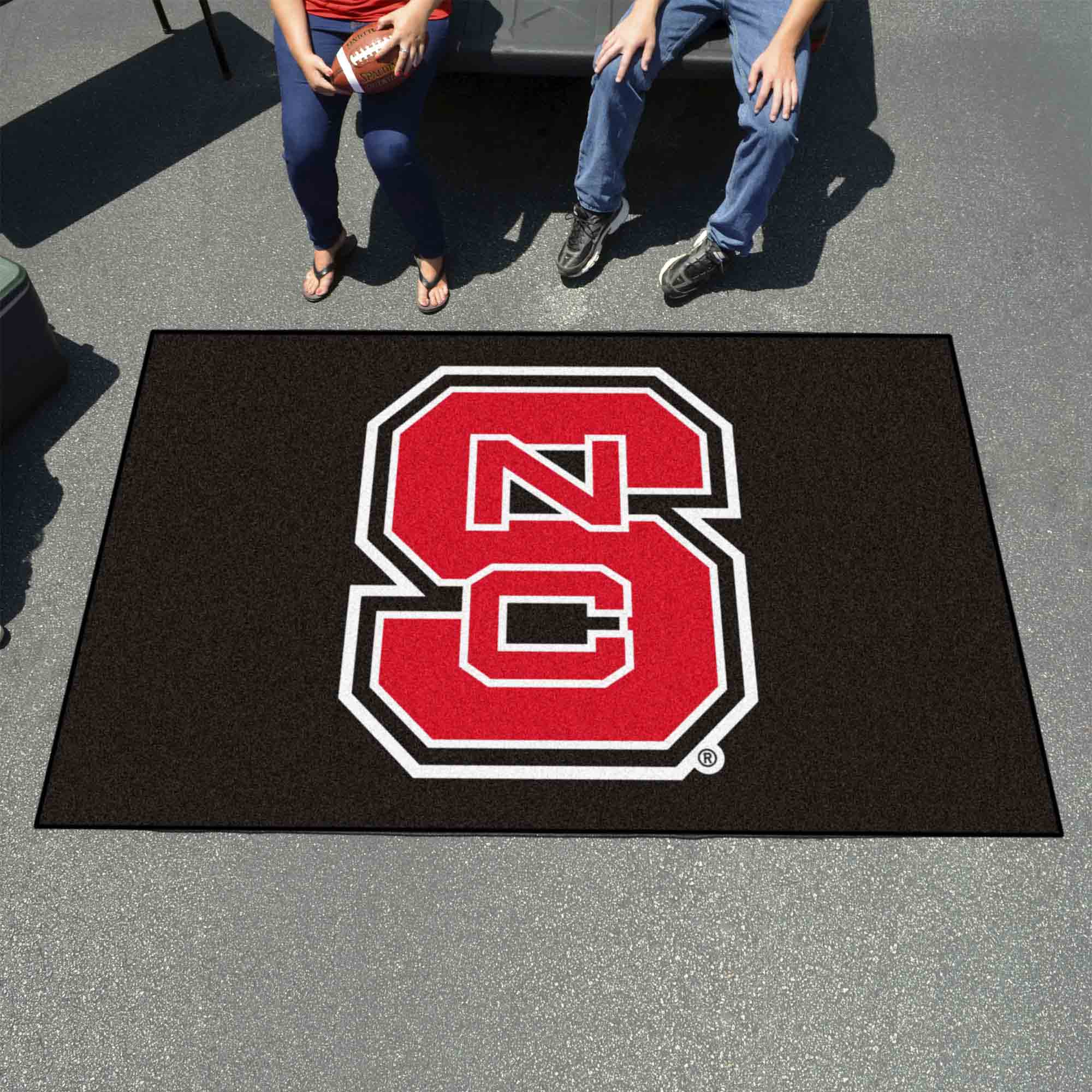 NC State Wolfpack Ulti-Mat Rug - 5ft. x 8ft., NSC Logo - NC State