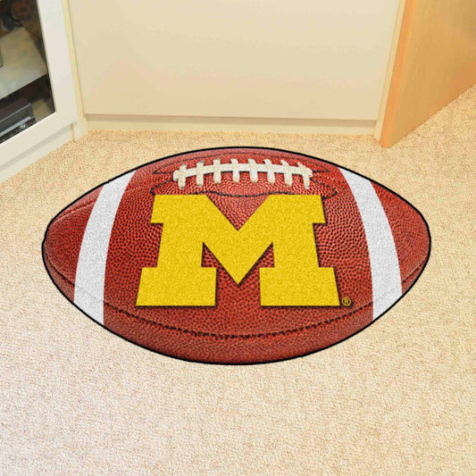 Michigan Wolverines Football Rug - 20.5in. x 32.5in.