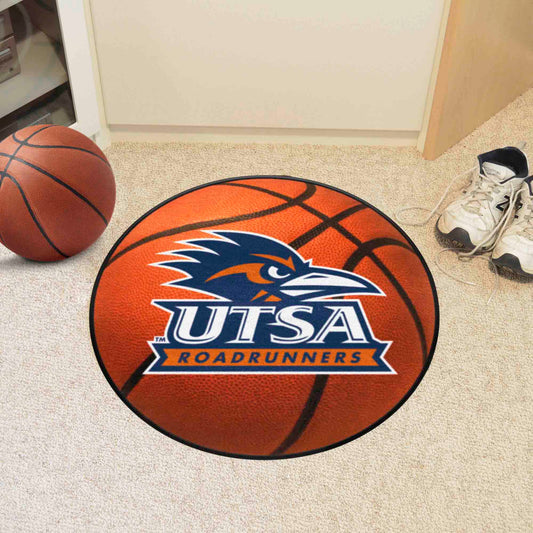 UTSA Roadrunners Basketball Rug - 27in. Diameter