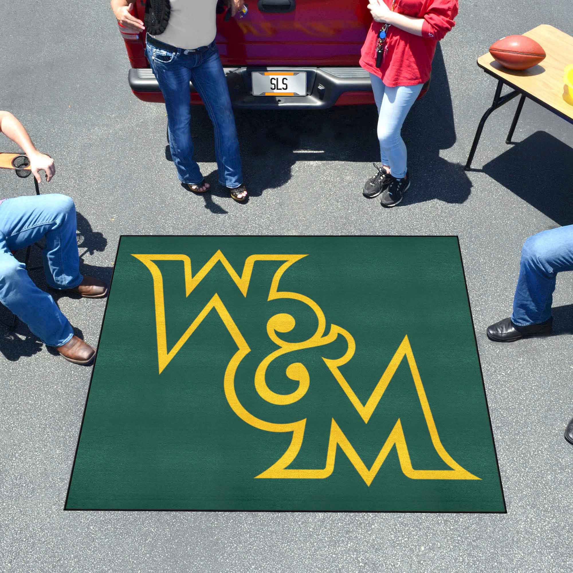 William & Mary Tribe Tailgater Rug - 5ft. x 6ft.