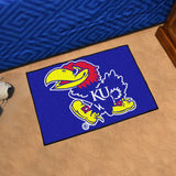 Kansas Jayhawks Starter Mat Accent Rug - 19in. x 30in.