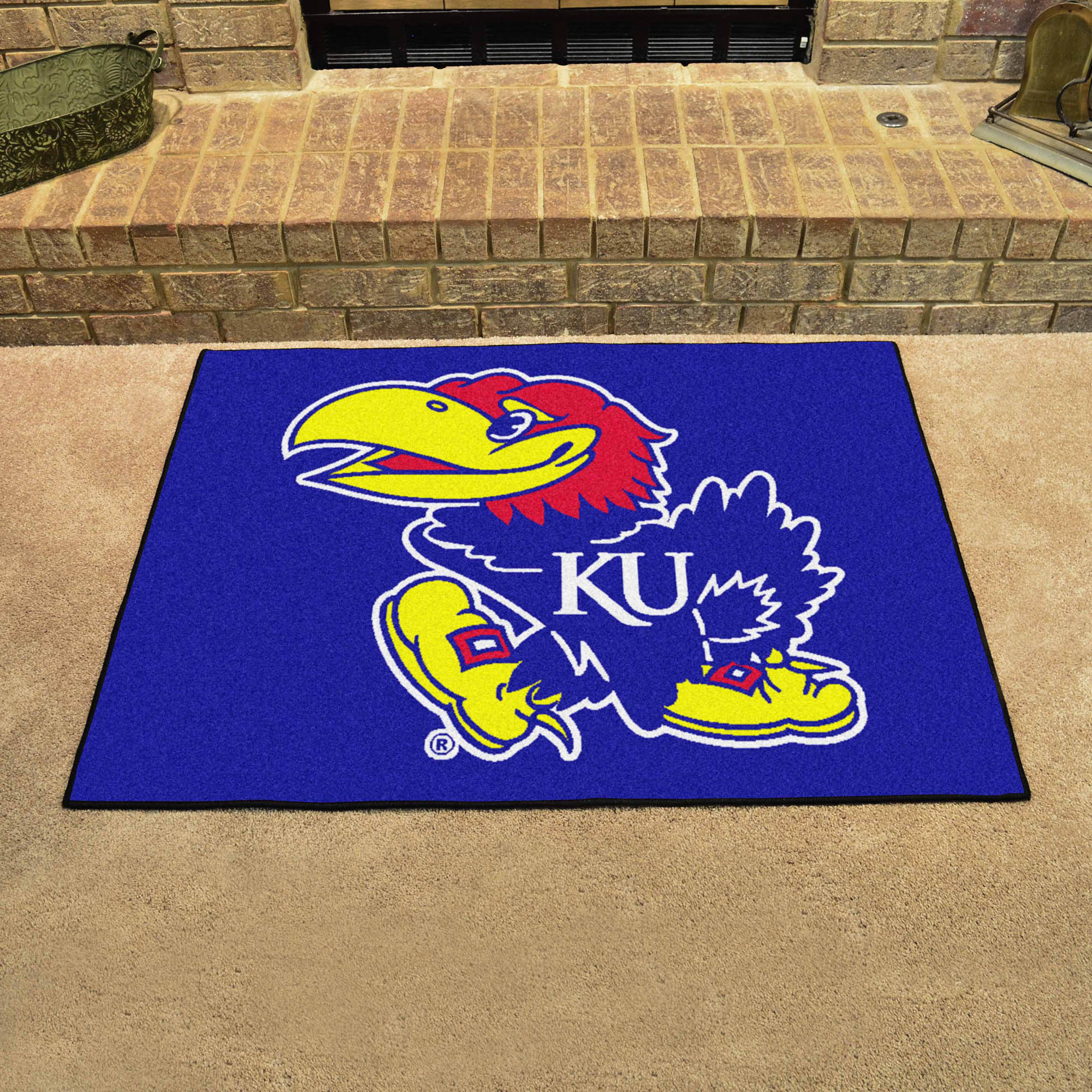 Kansas Jayhawks All-Star Rug - 34 in. x 42.5 in.