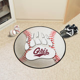 Montana Grizzlies Baseball Rug - 27in. Diameter