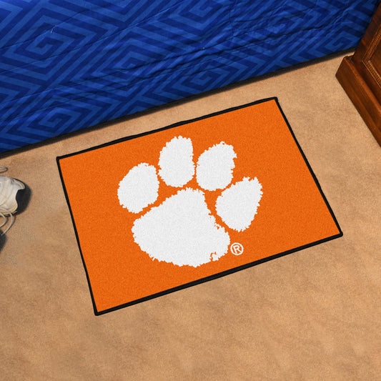 Clemson Tigers Starter Mat Accent Rug - 19in. x 30in. - Clemson