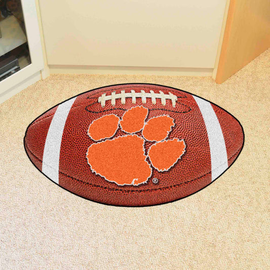 Clemson Tigers Football Rug - 20.5in. x 32.5in. - Clemson