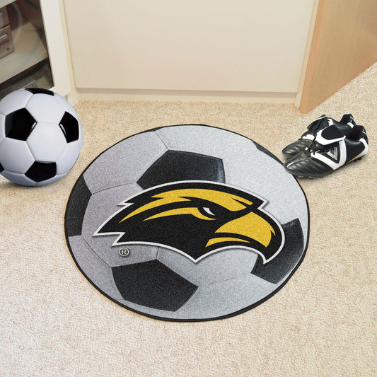 Southern Miss Golden Eagles Soccer Ball Rug - 27in. Diameter