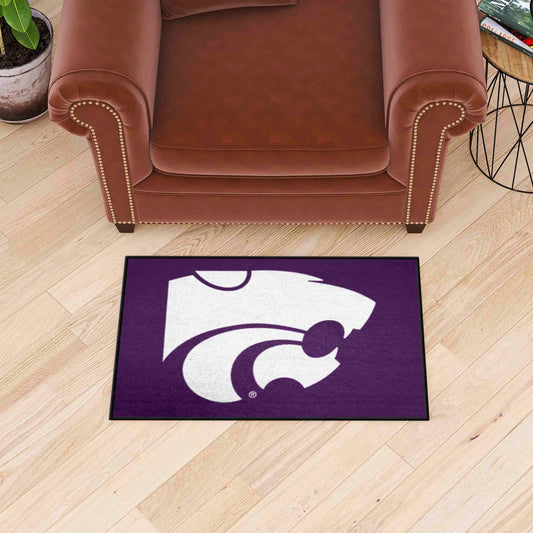 Kansas State Wildcats Starter Mat Accent Rug - 19in. x 30in. - Kansas State