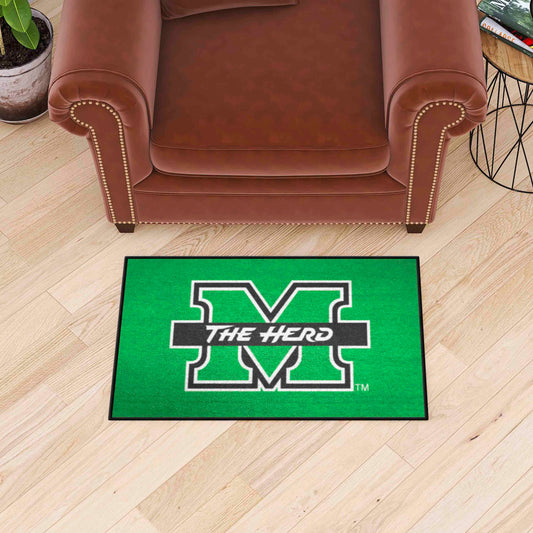 Marshall Thundering Herd Starter Mat Accent Rug - 19in. x 30in.