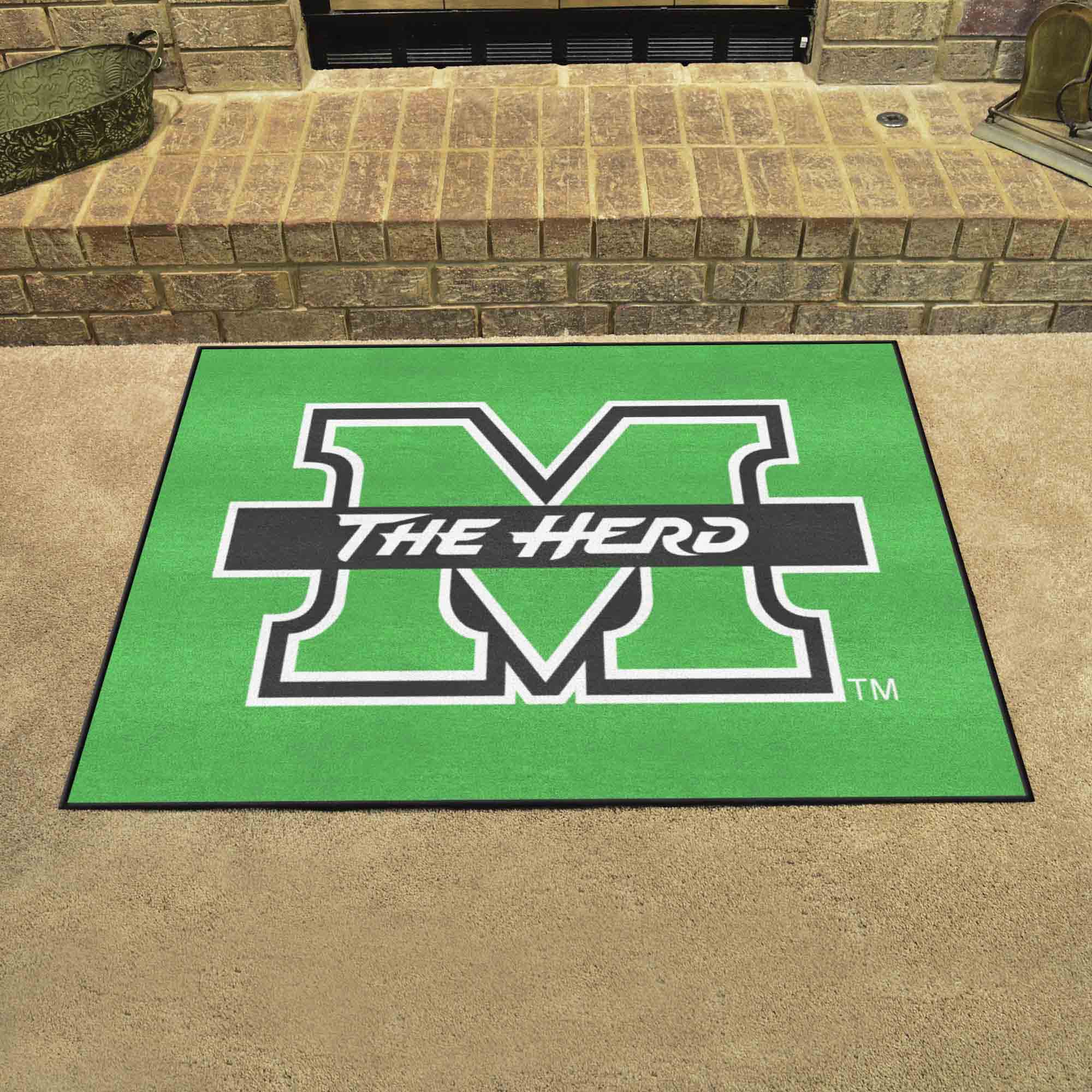 Marshall Thundering Herd All-Star Rug - 34 in. x 42.5 in.