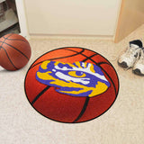 LSU Tigers Basketball Rug - 27in. Diameter