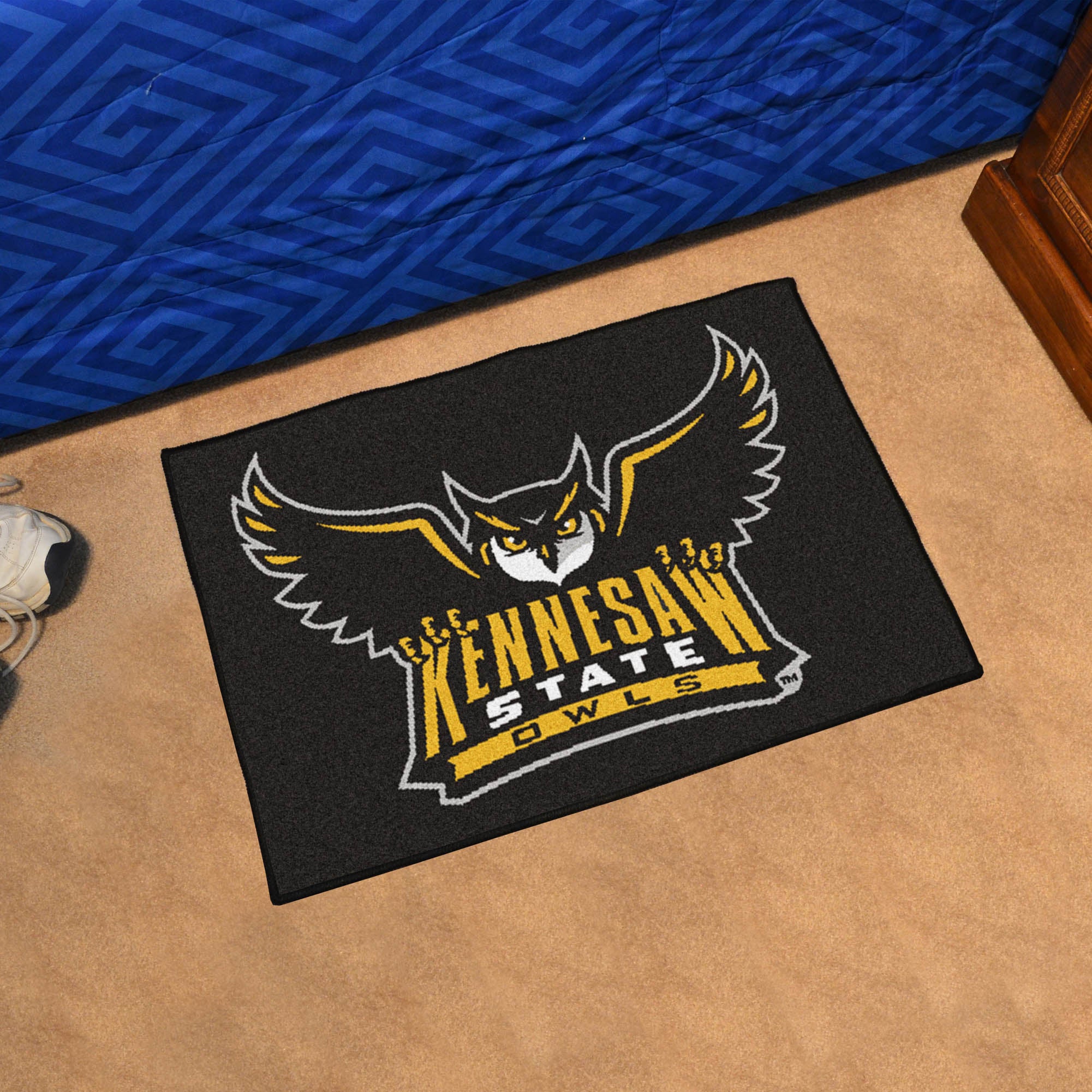 Kennesaw State Owls Starter Mat Accent Rug - 19in. x 30in.