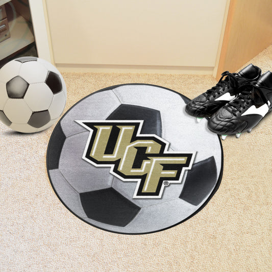 Central Florida Knights Soccer Ball Rug - 27in. Diameter - Central Florida