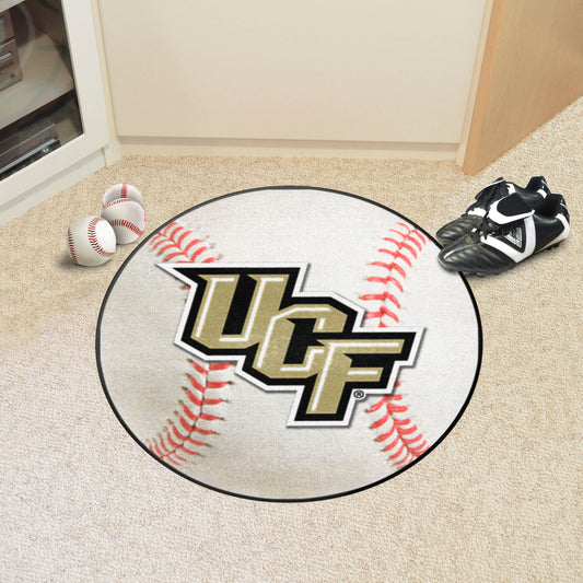 Central Florida Knights Baseball Rug - 27in. Diameter - Central Florida