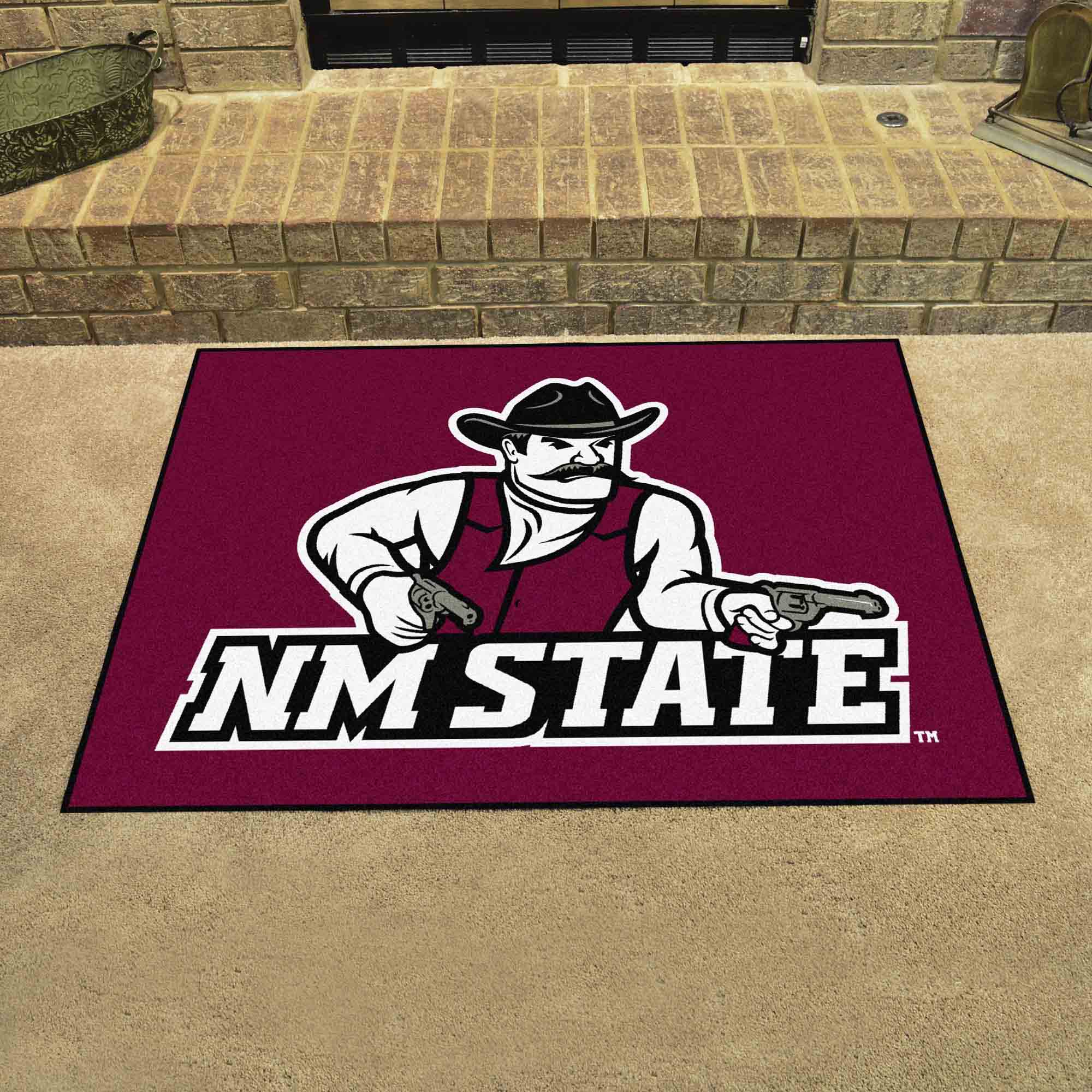 New Mexico State Lobos All-Star Rug - 34 in. x 42.5 in. - New Mexico State