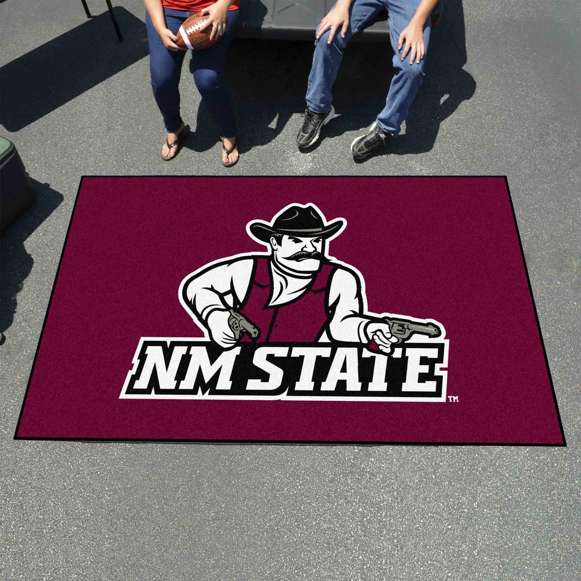 New Mexico State Lobos Ulti-Mat Rug - 5ft. x 8ft. - New Mexico State