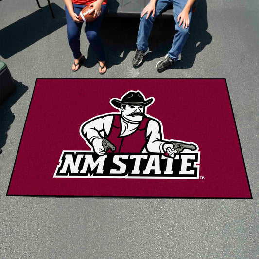 New Mexico State Lobos Ulti-Mat Rug - 5ft. x 8ft. - New Mexico State