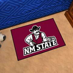 New Mexico State Lobos Starter Mat Accent Rug - 19in. x 30in. - New Mexico State