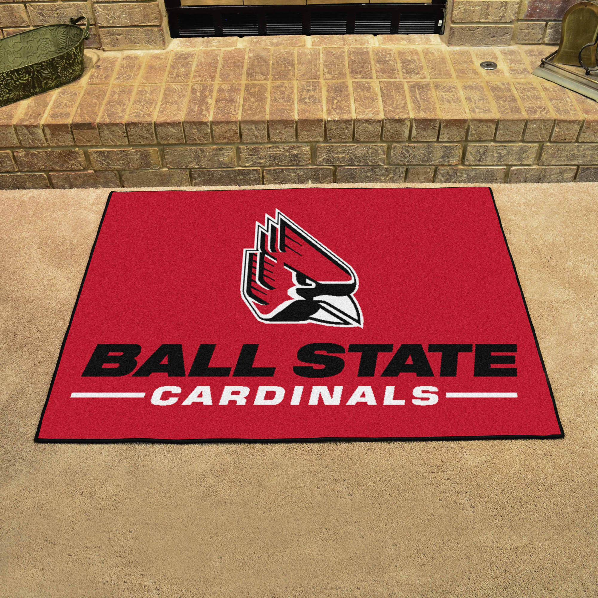 Ball State Cardinals All-Star Rug - 34 in. x 42.5 in. - Ball State