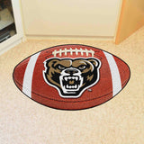 Oakland Golden Grizzlies Football Rug - 20.5in. x 32.5in.