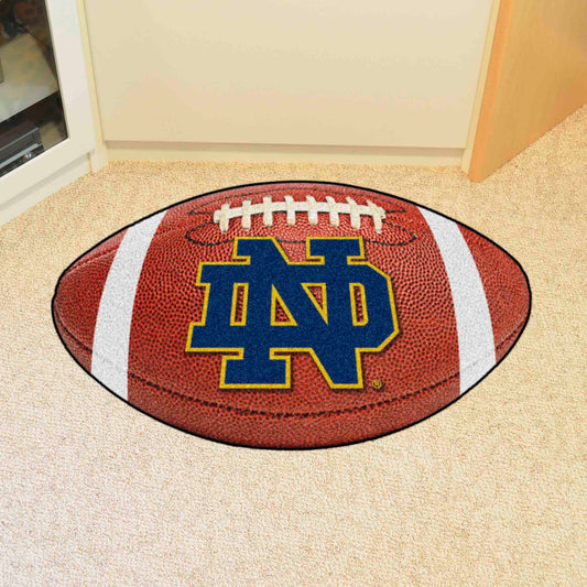 Notre Dame Fighting Irish Football Rug - 20.5in. x 32.5in.