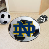 Notre Dame Fighting Irish Soccer Ball Rug - 27in. Diameter