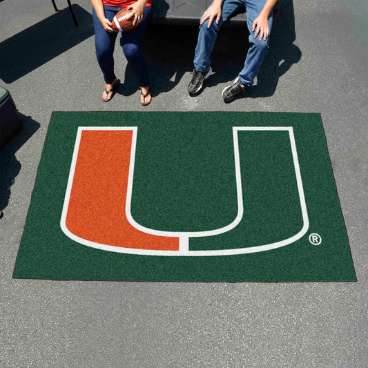 Miami Hurricanes Ulti-Mat Rug - 5ft. x 8ft. - Miami