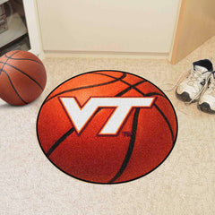 Virginia Tech Hokies Basketball Rug - 27in. Diameter