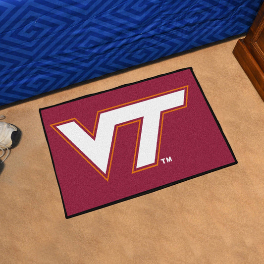 Virginia Tech Hokies Starter Mat Accent Rug - 19in. x 30in.