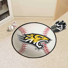 Towson Tigers Baseball Rug - 27in. Diameter