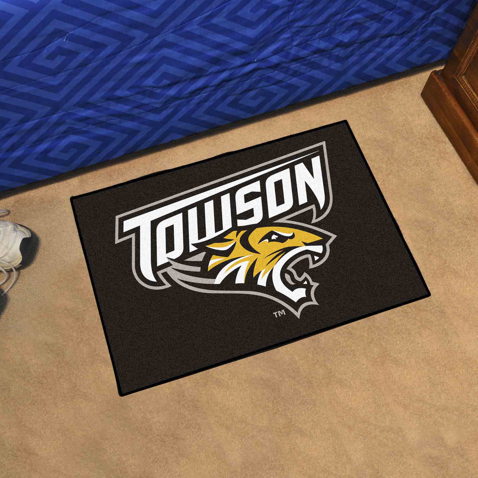 Towson Tigers Starter Mat Accent Rug - 19in. x 30in.