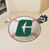 Charlotte 49ers Baseball Rug - 27in. Diameter