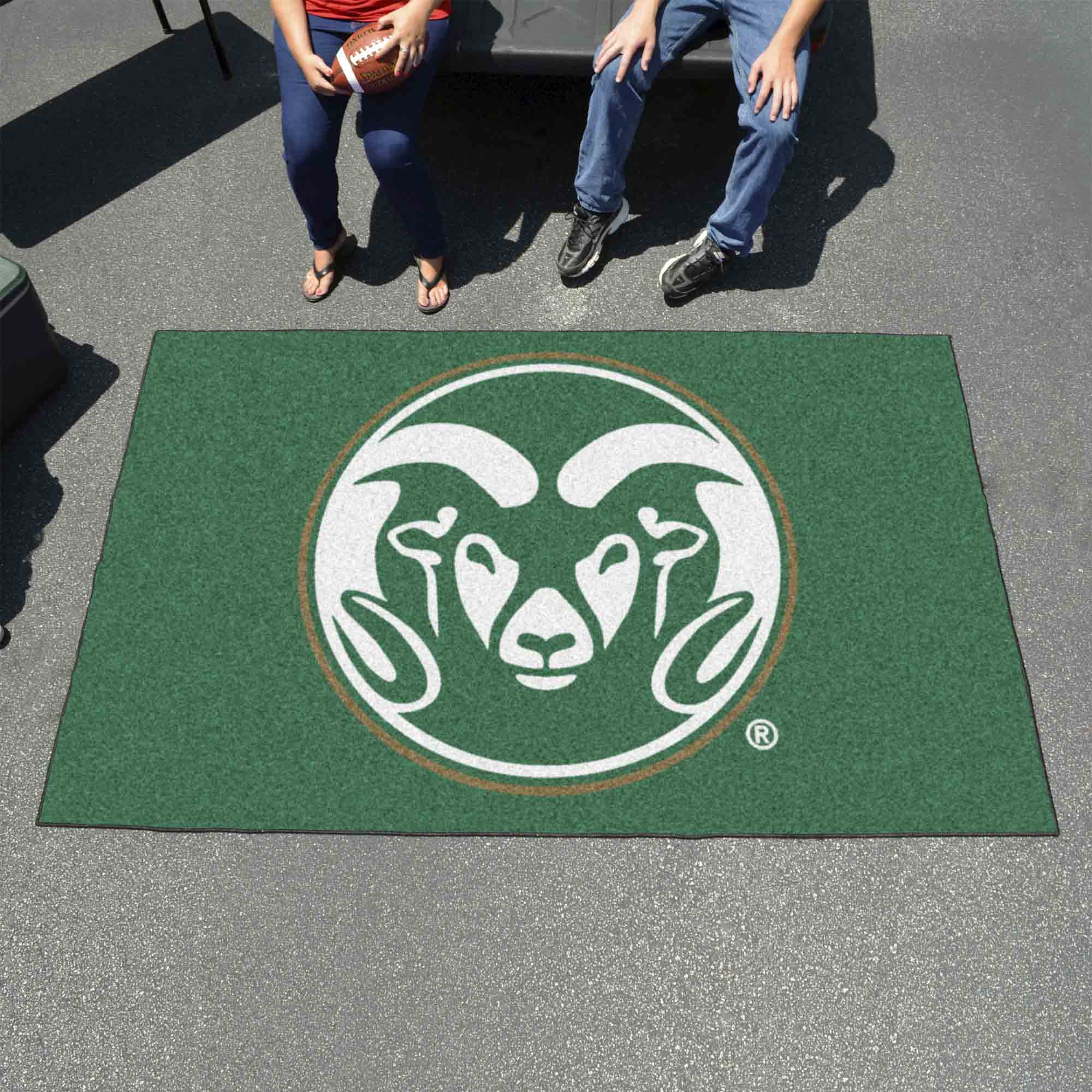 Colorado State Rams Ulti-Mat Rug - 5ft. x 8ft. - Colorado State