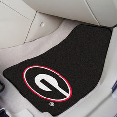 Georgia Bulldogs Front Carpet Car Mat Set - 2 Pieces