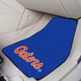 Florida Gators Front Carpet Car Mat Set - 2 Pieces, "Gators"