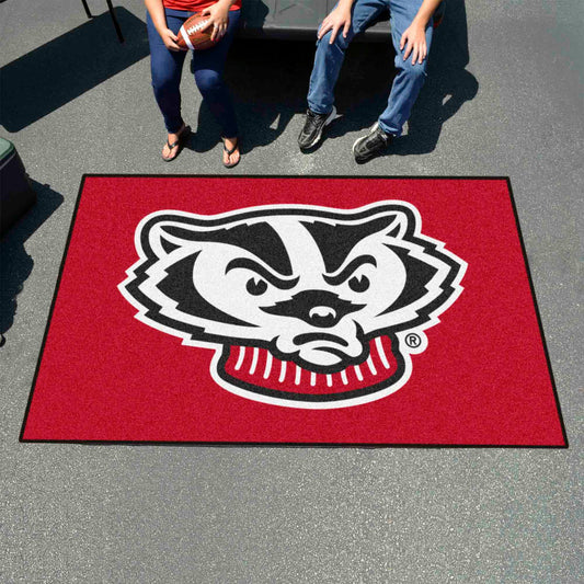 Wisconsin Badgers Ulti-Mat Rug - 5ft. x 8ft.