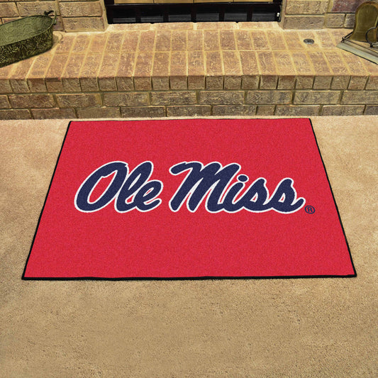 Ole Miss Rebels All-Star Rug - 34 in. x 42.5 in. - Ole Miss