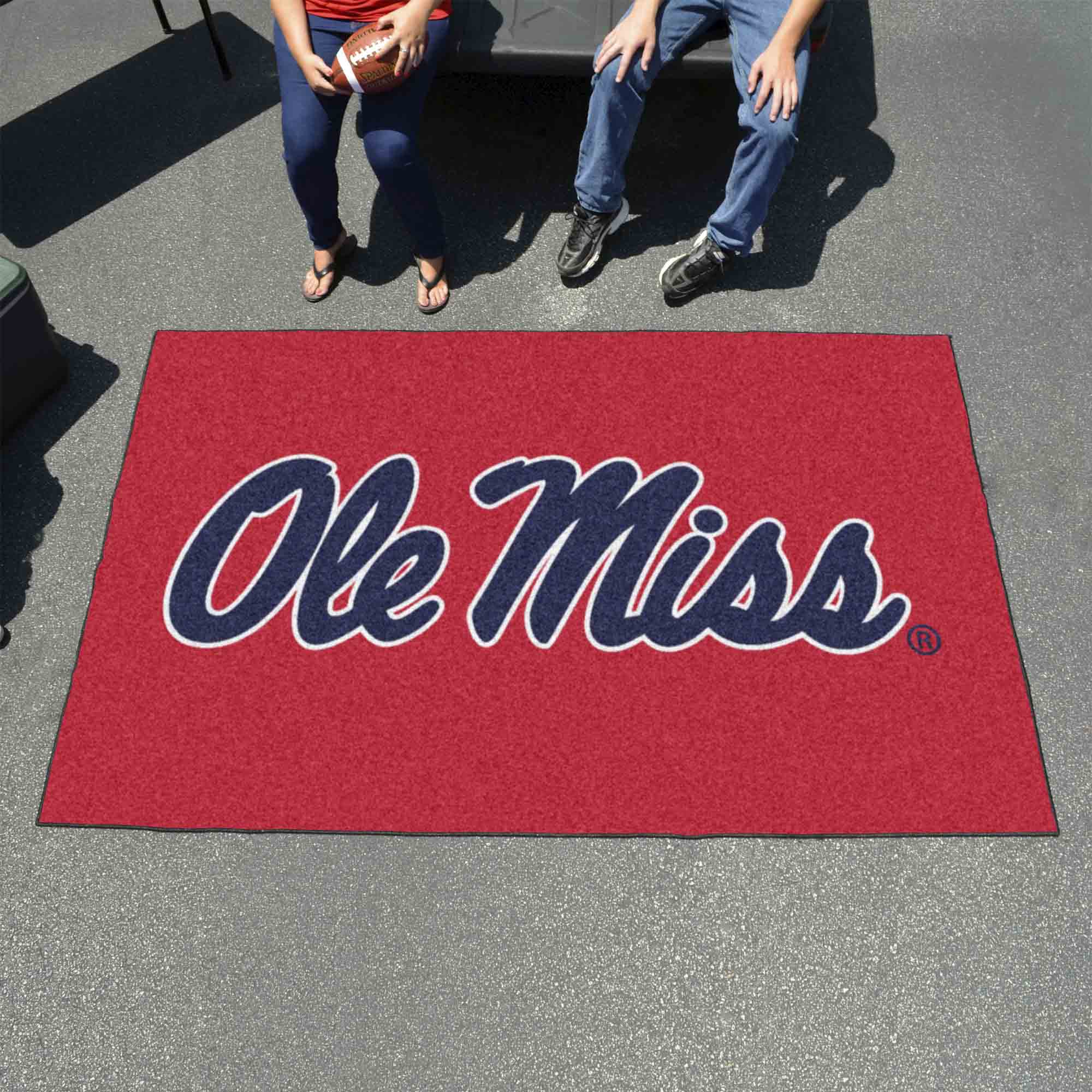 Ole Miss Rebels Ulti-Mat Rug - 5ft. x 8ft. - Ole Miss