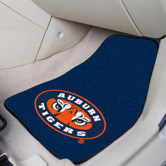 Auburn Tigers Front Carpet Car Mat Set - 2 Pieces, Tiger - Auburn