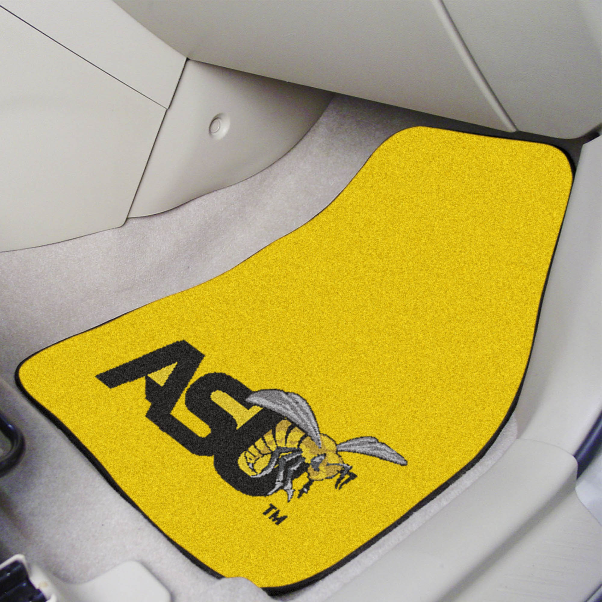 Alabama State Hornets Front Carpet Car Mat Set - 2 Pieces