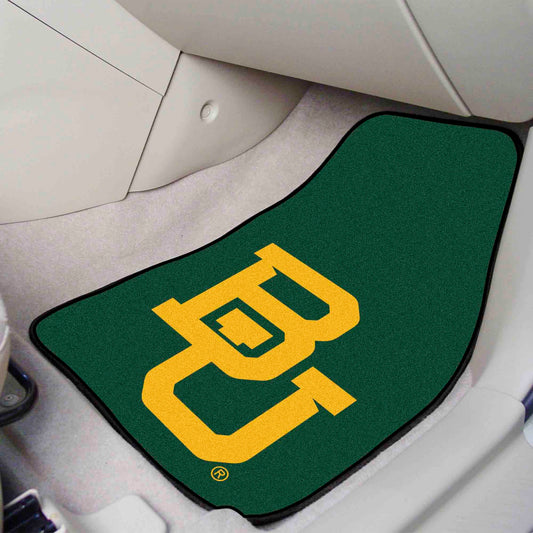 Baylor Bears Front Carpet Car Mat Set - 2 Pieces - Baylor