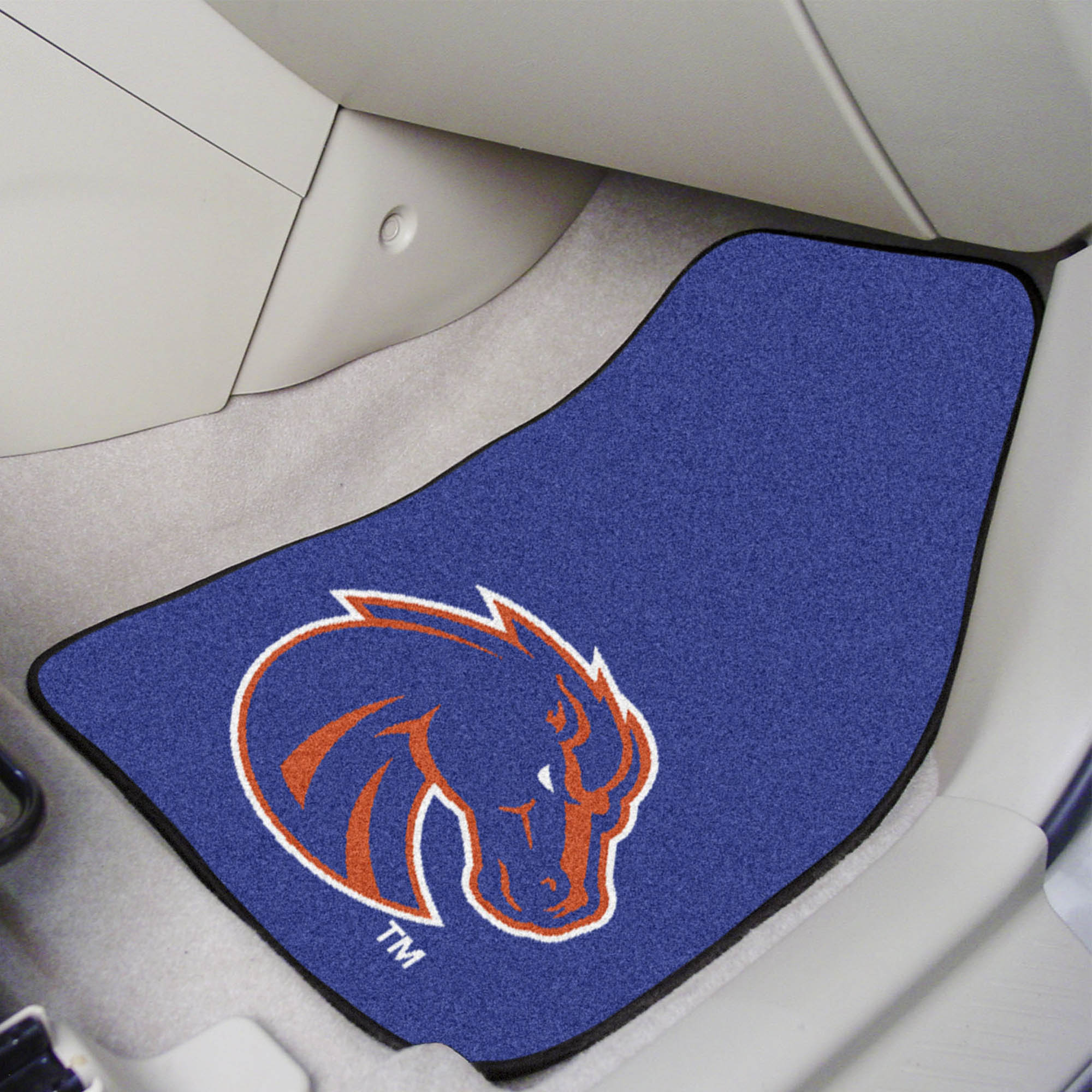 Boise State Broncos Front Carpet Car Mat Set - 2 Pieces