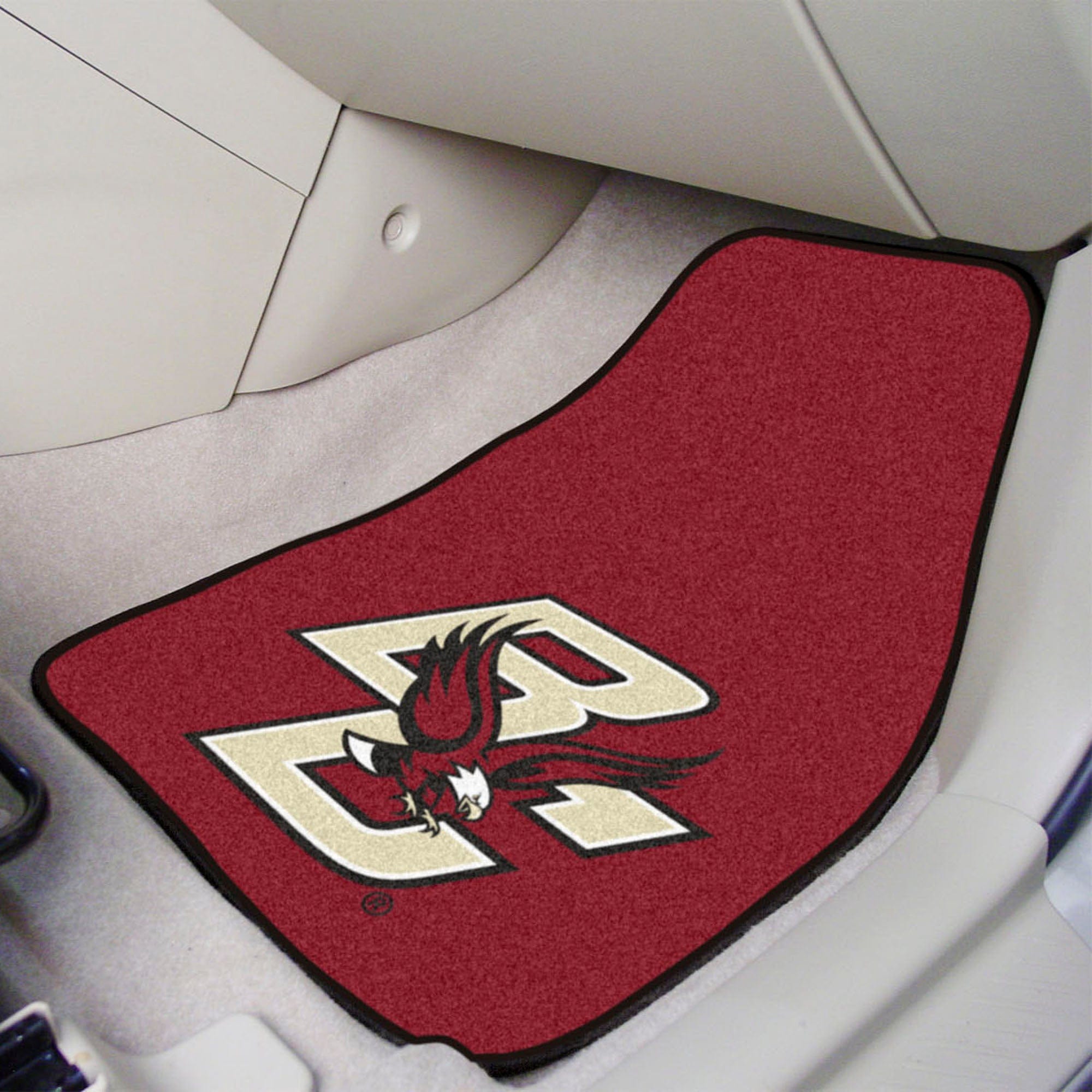 Boston College Eagles Front Carpet Car Mat Set - 2 Pieces - Boston College