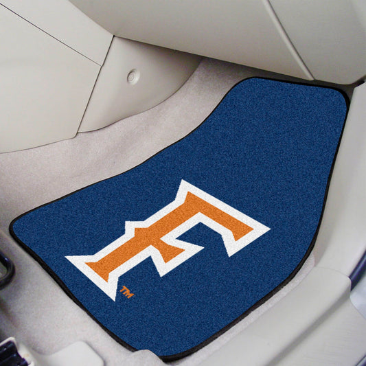 Cal State - Fullerton Titans Front Carpet Car Mat Set - 2 Pieces - Cal State - Fullerton