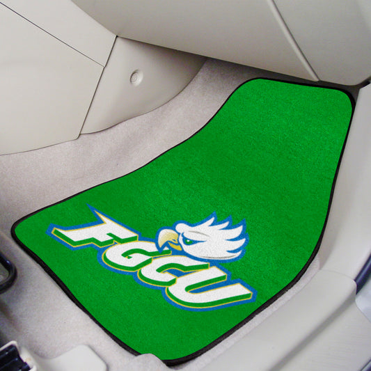 Florida Gulf Coast Eagles Front Carpet Car Mat Set - 2 Pieces