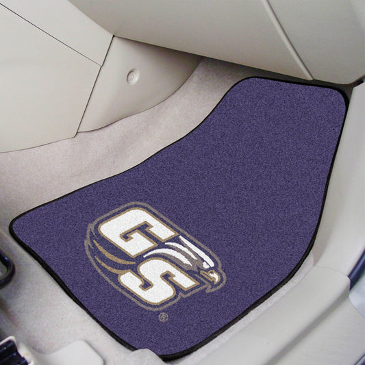 Georgia Southern Eagles Front Carpet Car Mat Set - 2 Pieces