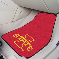 Iowa State Cyclones Front Carpet Car Mat Set - 2 Pieces