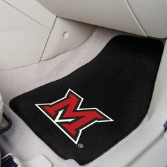 Miami (OH) Redhawks Front Carpet Car Mat Set - 2 Pieces