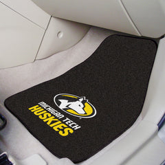 Michigan Tech Huskies Front Carpet Car Mat Set - 2 Pieces - Michigan Tech