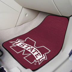 Mississippi State Bulldogs Front Carpet Car Mat Set - 2 Pieces - Mississippi State